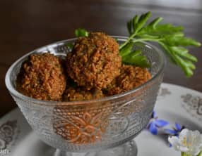Falafels aux pois chiches crus