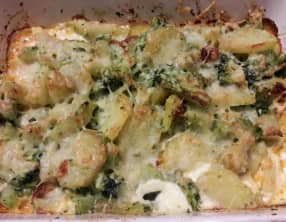 Gratin de brocolis