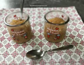 Compote pommes bananes