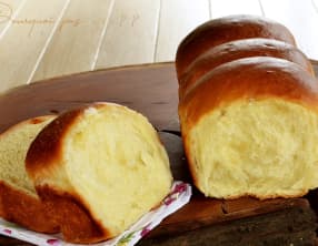 Brioche fleur d’oranger, huile d'olive