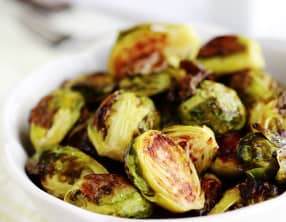 Choux de Bruxelles simples au four