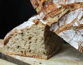 Pain au levain en cocotte