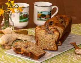 Cake aux bananes et flocons d'avoine