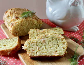 Cake au saumon fumé et à la ricotta