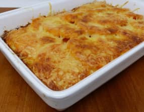 Gratin de patates douces à l'orange