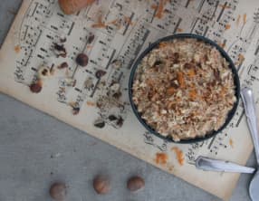 Porridge express façon carrot cake