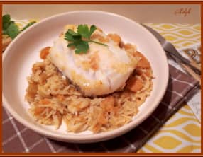 Cari de poisson aux patates douces