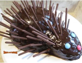 Gâteau Gaston le hérisson