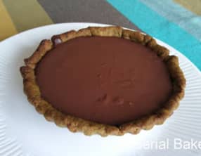 Tarte au chocolat vegan