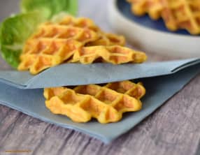 Gaufres de patate douce