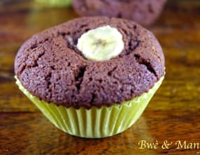 Muffins chocolat banane