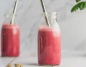 Latte à la betterave