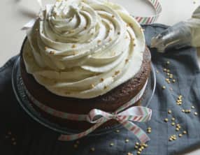 Cupcake géant d'anniversaire