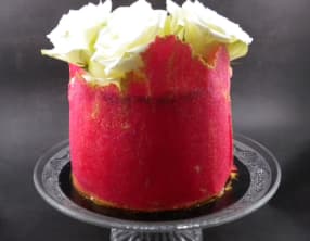 Technique de la feuille de sucre pour le cake design