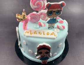 Gâteau Poupées