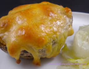 Pommes de terre farcies avec un reste de raclette