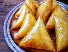 Briouates au jben et au miel