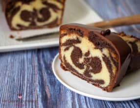 Cake Marbré Enrobé