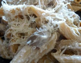 Pâtes aux champignons