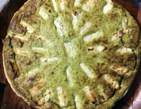 Quiche brocoli feta