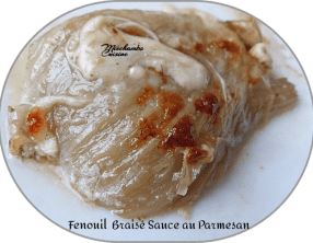 Fenouil braisé sauce parmesan