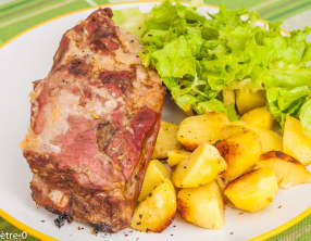 Travers de porc, cuisson basse température