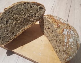 Pain au cocotte sans pétrissage