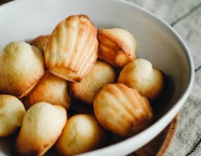 Madeleines au citron