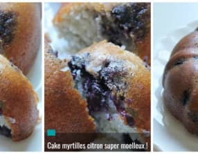 Cake Myrtilles Citron