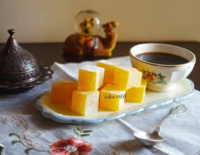Loukoum turc au jus de citron naturel