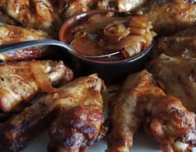 Ailes de poulet grillées au citron