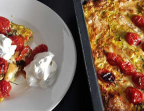 Gratin de courgette et carotte 