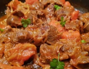 Ragoût de gésiers de poulet