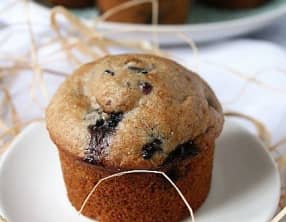 Muffins aux myrtilles