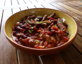 Chili con carne à la texane