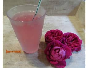 Sirop de roses albanais