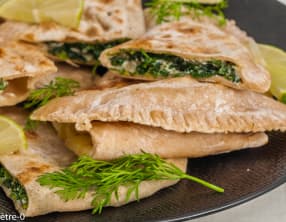 Chaussons farcis à la poêle