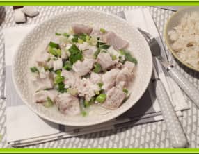 Oka Poisson cru mariné