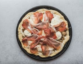 Pâte à pizza maison fine