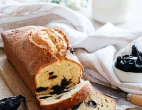 Quatre-quarts aux pruneaux et à la vanille