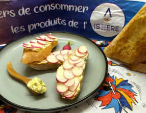 Tartine radis beurre