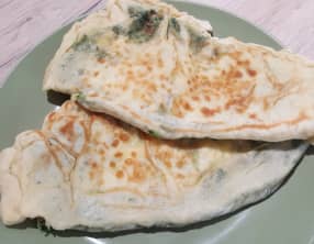 Gözleme épinards et fromage