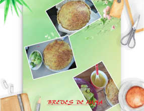 Quiche sans Pâte au Jambon et à L'Emmental