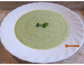 Velouté de courgettes aux 3 parfums