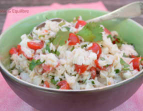 Salade de poisson de l’île Maurice