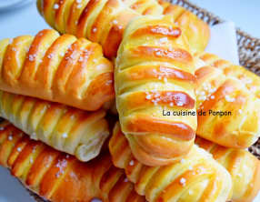 Petit pain à la ricotta et sa barre chocolat