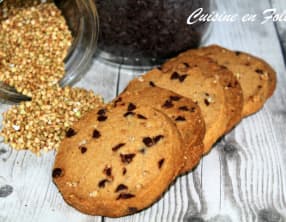 Sablés chocolat et sarrasin