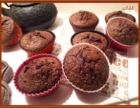 Muffins au chocolat
