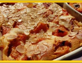 Clafoutis aux abricots et aux amandes