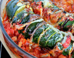 Courgette rôtie façon Orloff